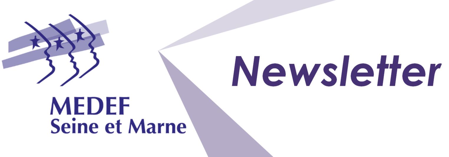 Bandeau Newsletter MEDEF 77